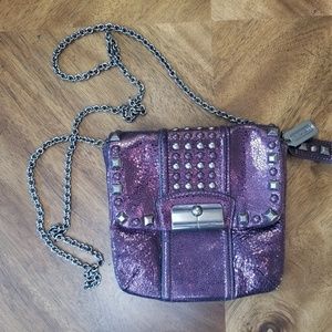 Coach Kristin Studded Leather Crossbody